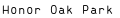 Honor Oak Park